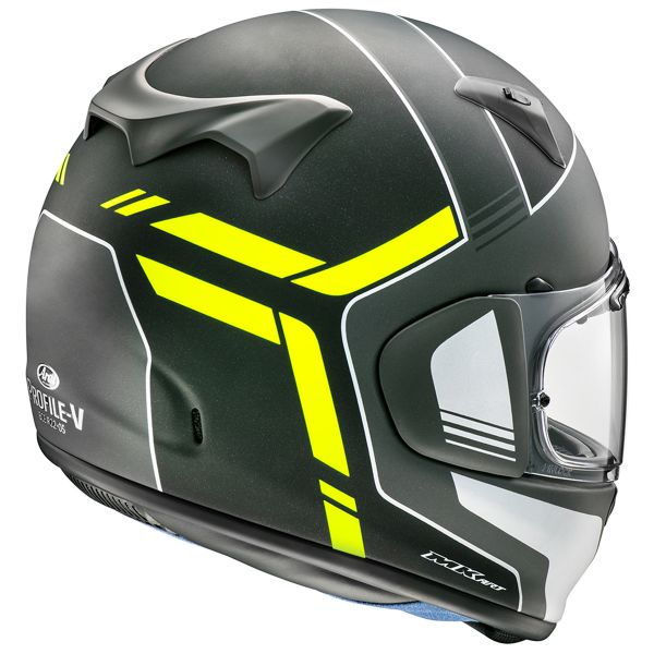 Arai Profile-V Tube Fluor Yellow