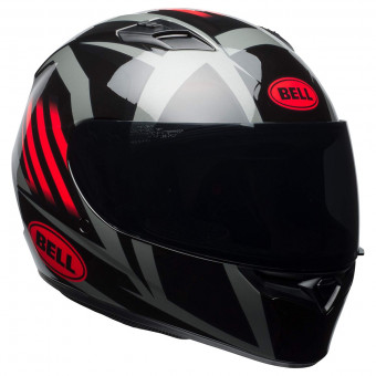 Casque Full Face Bell Qualifier Blaze Black Red Titanium Casque Full Face Bell Qualifier Blaze Black Red Titanium