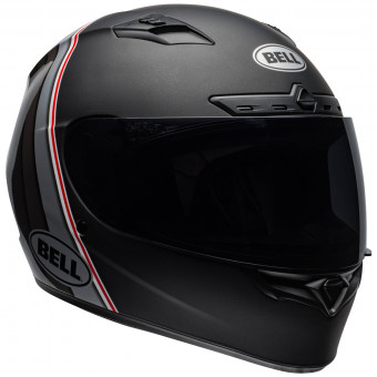Full Face Bell Qualifier Dlx Mips Illusion Black Silver