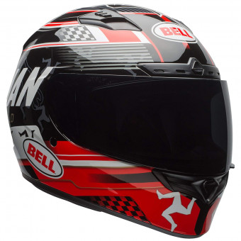 Casque Full Face Bell Qualifier Dlx Mips Isle Of Man Black Red Casque Full Face Bell Qualifier Dlx Mips Isle Of Man Black Red