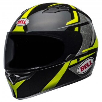 Full Face Bell Qualifier Flare Black Hi-Viz