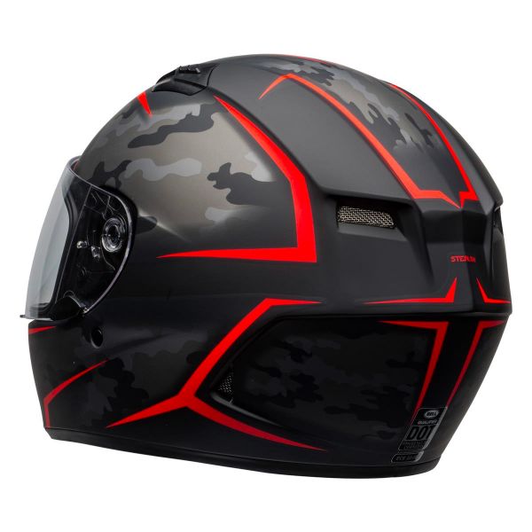 Bell Qualifier Stealth Camo Matte Black Red