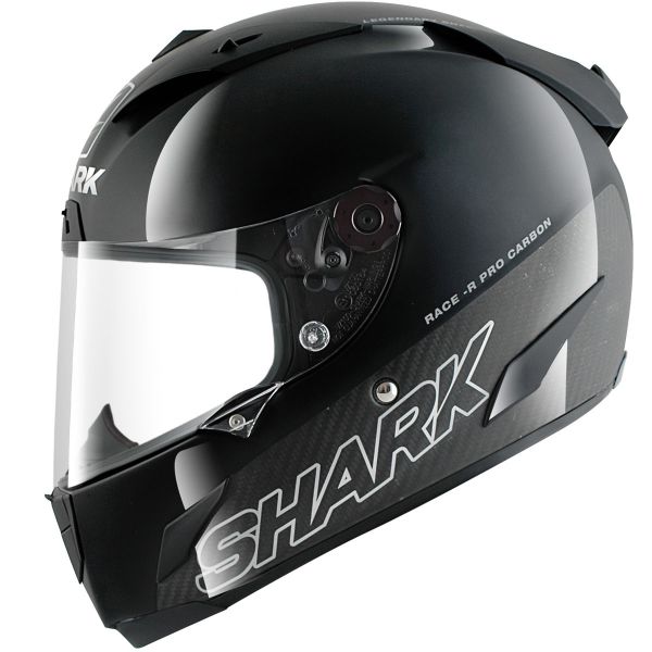 Full Face Shark Race-R PRO Carbon Blank BLK