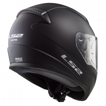 LS2 Rapid Solid Matt Black FF353