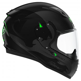 Roof RO200 Carbon Panther Black Green Neon