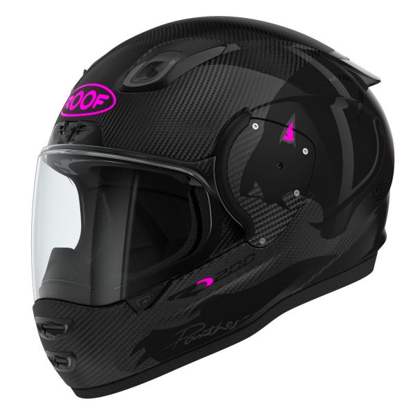 Full Face Roof RO200 Carbon Panther Black Pink Fluo