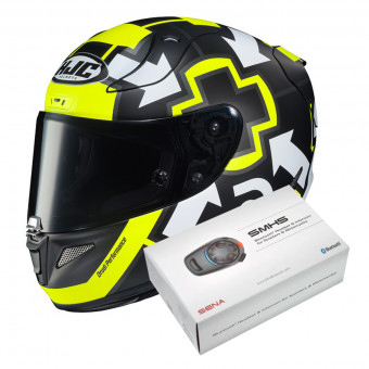Full Face HJC RPHA 11 Iannone Replica MC4HSF + Kit Bluetooth Sena SMH5