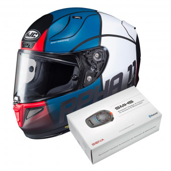 Full Face HJC RPHA 11 Quintain MC21SF + Kit Bluetooth Sena SMH5