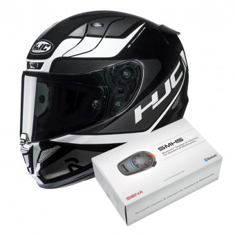 Full Face HJC RPHA 11 Scona MC5 + Kit Bluetooth Sena SMH5