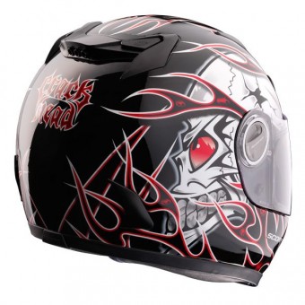 Scorpion EXO 700 Crackhead Red