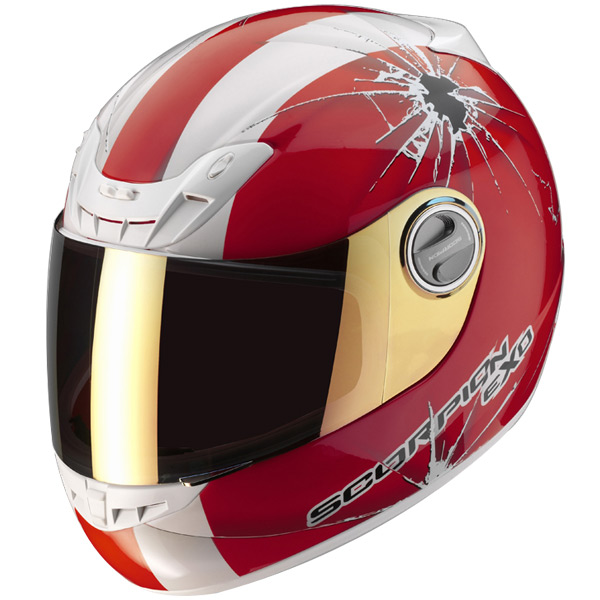 Full Face Scorpion EXO 400 Impact Red