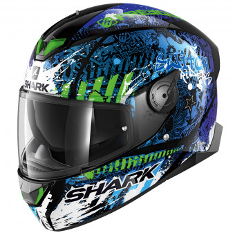 Full Face Shark Skwal 2.2 Switch Riders 2 KBG