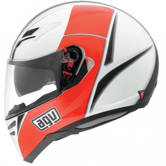 AGV Skyline Block White Red