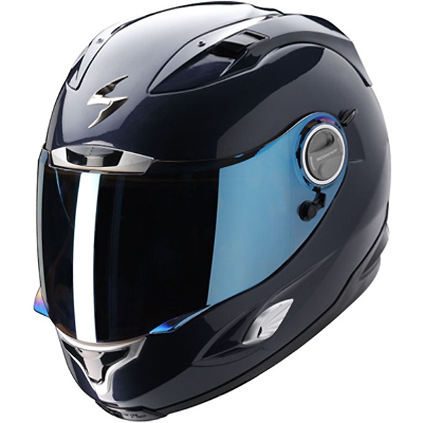 Full Face Scorpion EXO 1000 Blue Gun Metal