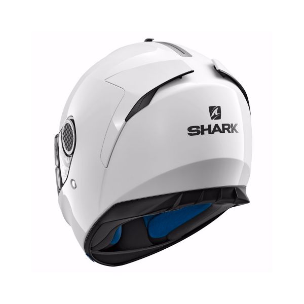 Shark Spartan 1.2 Blank WHU + Kit Bluetooth Sena SMH5