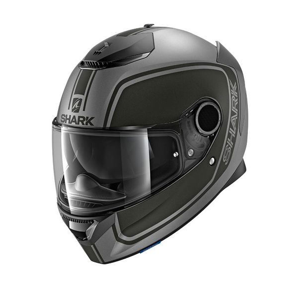 Full Face Shark Spartan 1.2 Priona Mat AKA