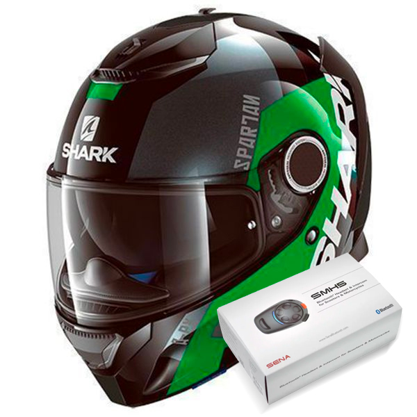 Full Face Shark Spartan Apics KGS
