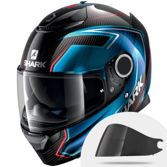 Full Face Shark Spartan Carbon Guintoli DUB + Dark Smoke Visor