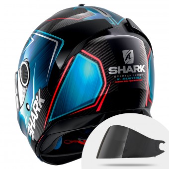 Shark Spartan Carbon Guintoli DUB + Dark Smoke Visor