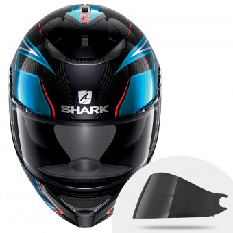 Shark Spartan Carbon Guintoli DUB + Dark Smoke Visor