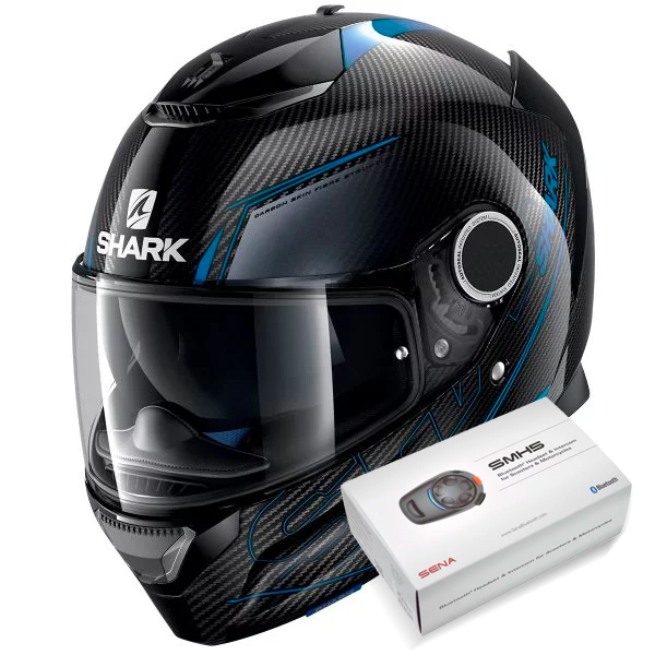 Full Face Shark Spartan Carbon Silicium DBA