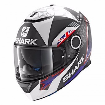 Full Face Shark Spartan Replica Redding 2017 Mat KBW