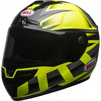 Full Face Bell Srt Predator Hi Viz Green Black