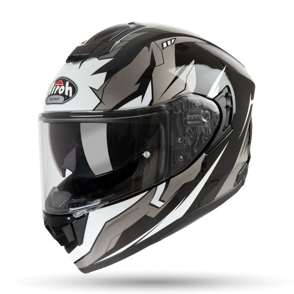 Full Face Airoh ST 501 Bionic Chrome White