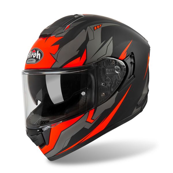 Full Face Airoh ST 501 Bionic Chrome Orange