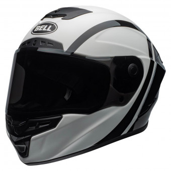 Full Face Bell Star Dlx Mips Tantrum Matte White Black Titanium
