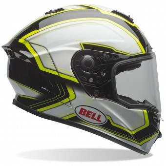 Full Face Bell Star Pace White