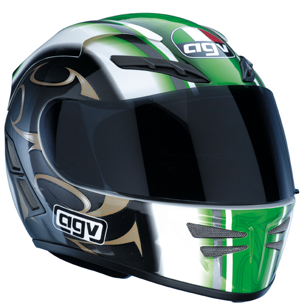 Full Face AGV Stealth Dragon Green
