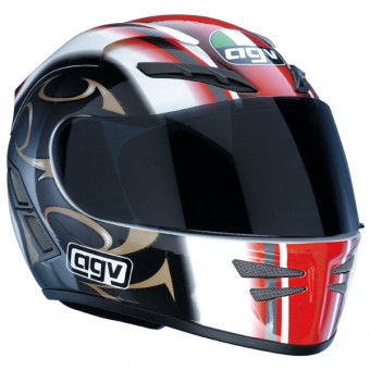 Full Face AGV Stealth Dragon Red