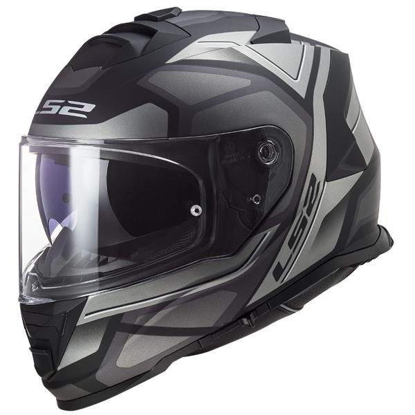 Full Face LS2 Storm Faster Matt Titanium FF800