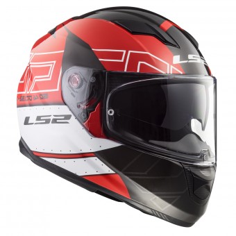 Full Face LS2 Stream Evo Kub Black Red FF320
