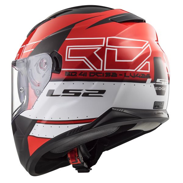 LS2 Stream Evo Kub Black Red FF320