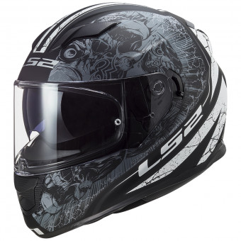 Full Face LS2 Stream Evo Throne Black Titanium FF320