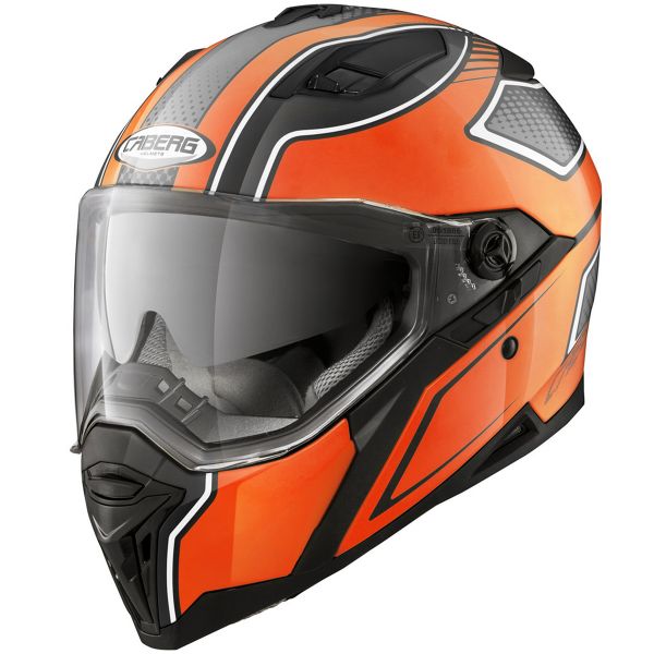 Full Face Caberg Stunt Blade Black Orange