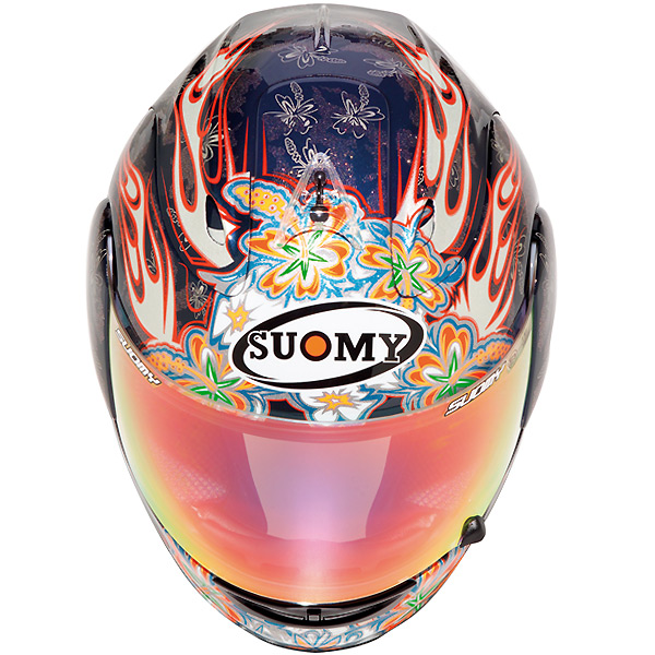 Suomy Extreme Flowers Blue Black KSSEF6