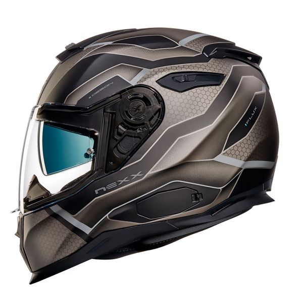 Full Face Nexx SX.100 I.Flux Black Matt