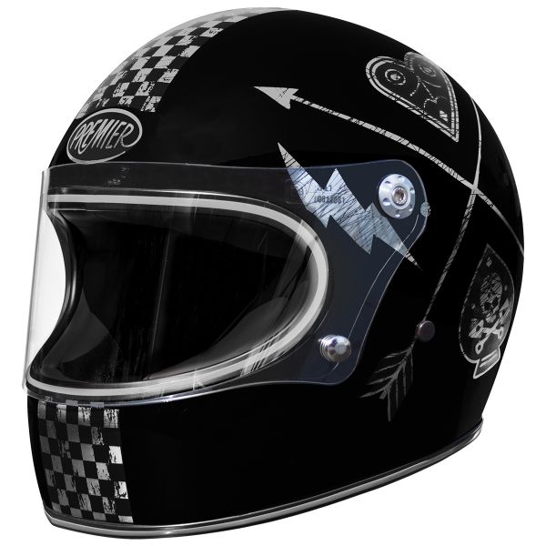 Full Face Premier Trophy NX Silver Chromed