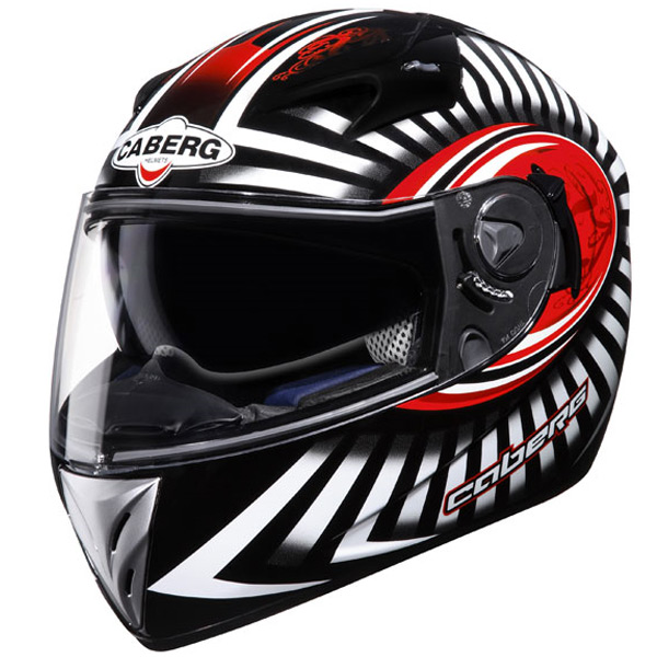 Full Face Caberg V2R Zonda Black Red