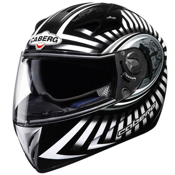 Full Face Caberg V2R Zonda Black Silver