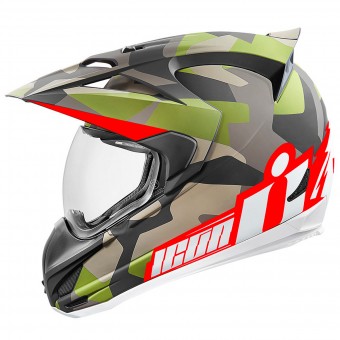 Casque Full Face ICON Variant Deployed Camo Casque Full Face ICON Variant Deployed Camo