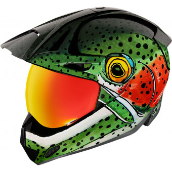 Full Face ICON Variant Pro Bug Chucker Green