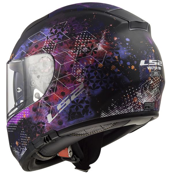 LS2 Vector Cosmos Matt Black Pink FF397