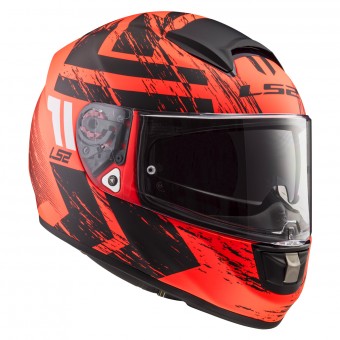 Full Face LS2 Vector Hunter Matt Fluo Orange Black FF397
