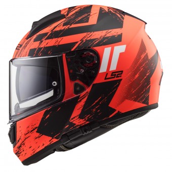 LS2 Vector Hunter Matt Fluo Orange Black FF397