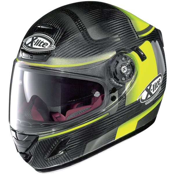 Full Face X-lite X-702 GT Ultra Carbon Yellow 5