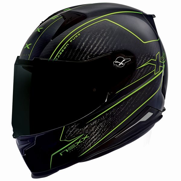 Full Face Nexx X.R2 Carbon Pure Neon Yellow